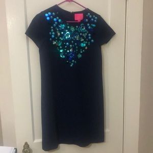NWT Lilly Pulitzer Navy Havyn Dress